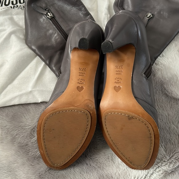 Moschino Cheap and chic grey slouching boots 6.5 - Picture 3 of 6